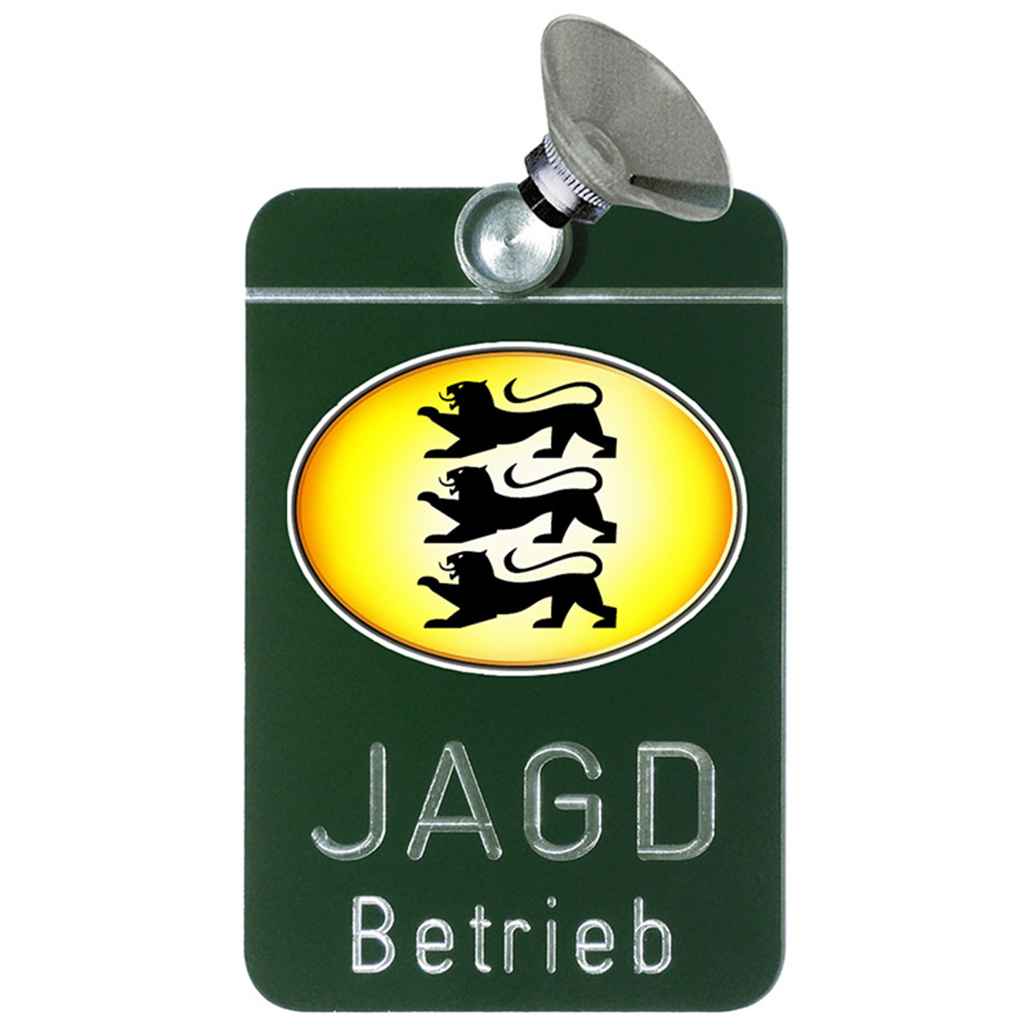 Akah Autoschild Jagdbetrieb Baden-Württemberg - Neu im Shop