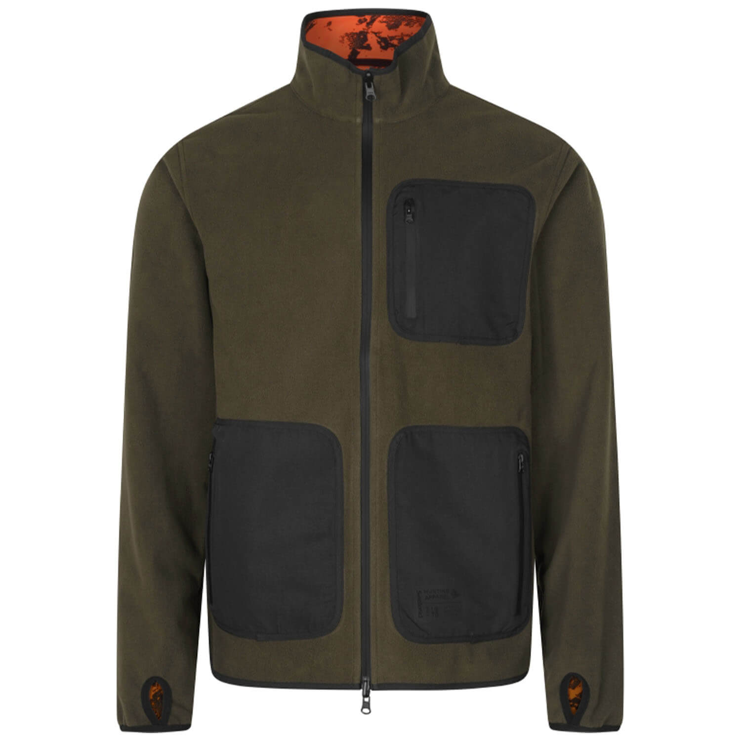 Seeland Wendefleecejacke Rogue (Pine Green/InVis Blaze)