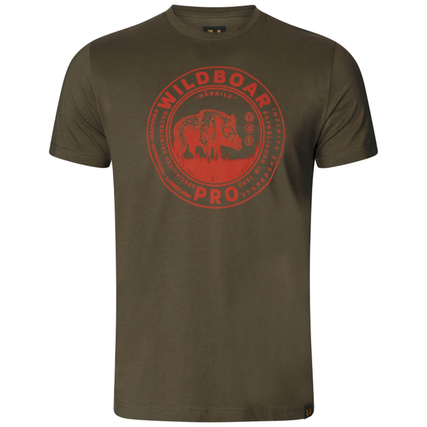 Härkila T-Shirt Wildboar (Willow Green) - Shirts