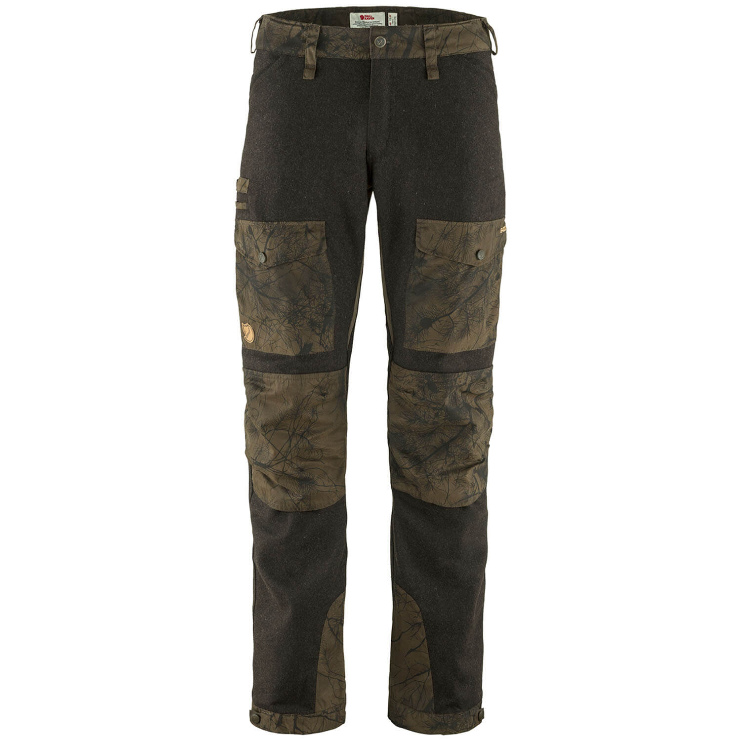 Fjällräven Jagdhose Värmland Wool (Dark Olive/Camo)