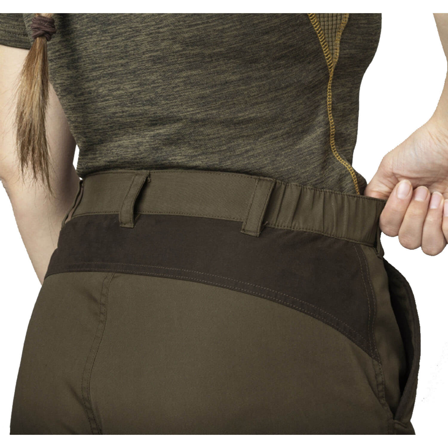 Seeland Damenhose Key Point Kora (Pine Green/Grizzly Brown)