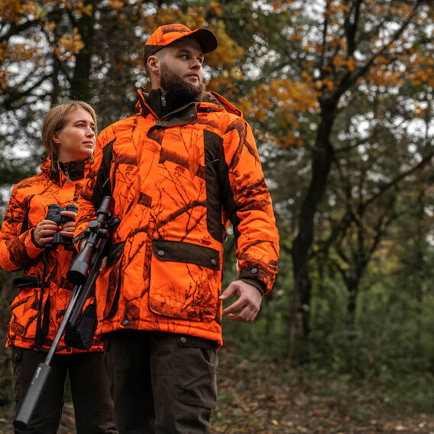 Deerhunter Winterjacke Eagle (Realtree Edge Orange)