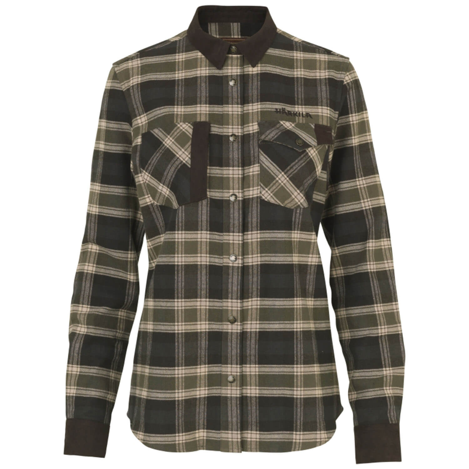 Härkila Damenhemd Aivak (Olive) - Blusen & Shirts