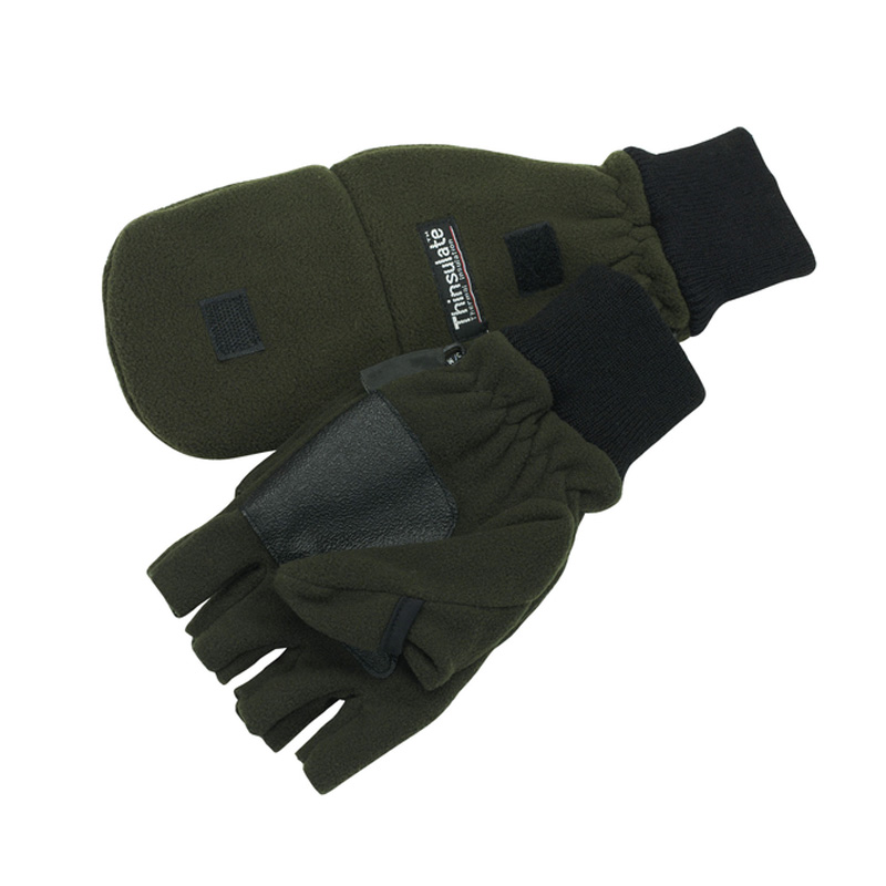 Pinewood Fleece Jagdhandschuhe (umklappbar)