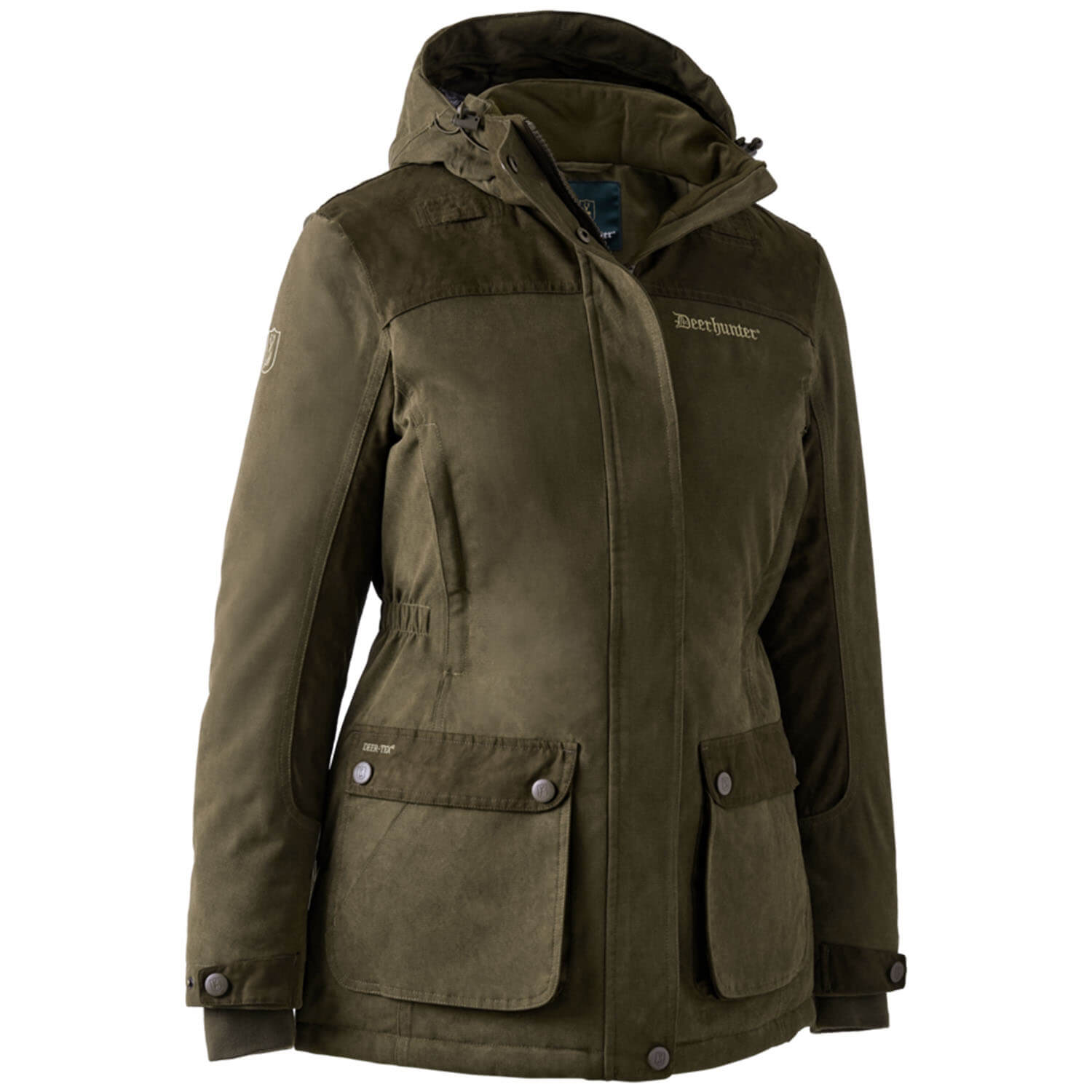 Deerhunter Winterjacke Lady Eagle (Tarmac Green) - Jagdbekleidung Damen