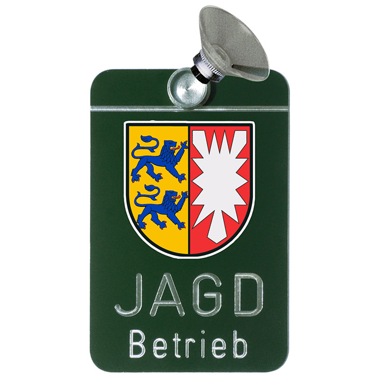 Akah Autoschild Jagdbetrieb Schleswig-Holstein - Jagdausrüstung