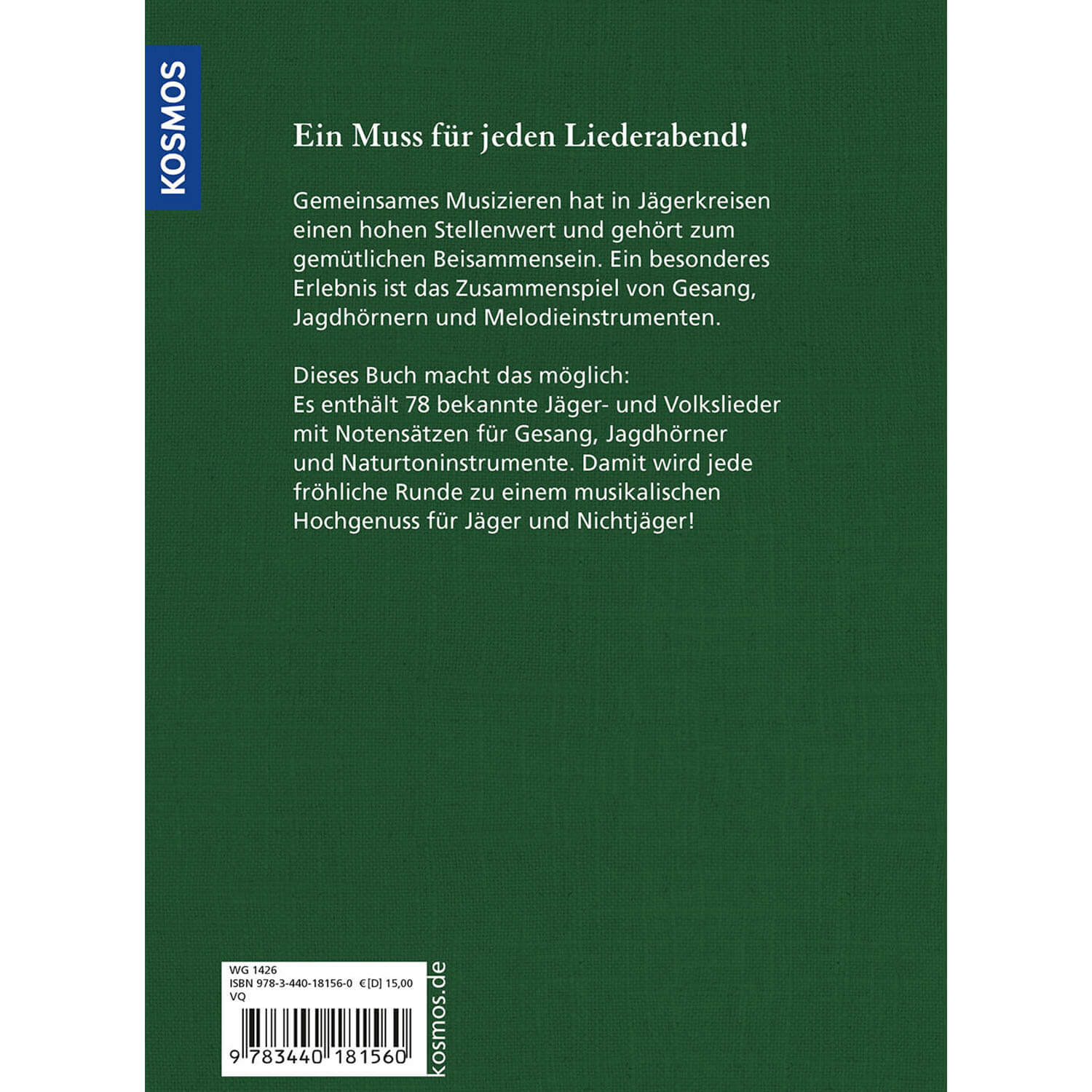 Die schönsten Jäger- und Volkslieder - Buch - W. Binnewies