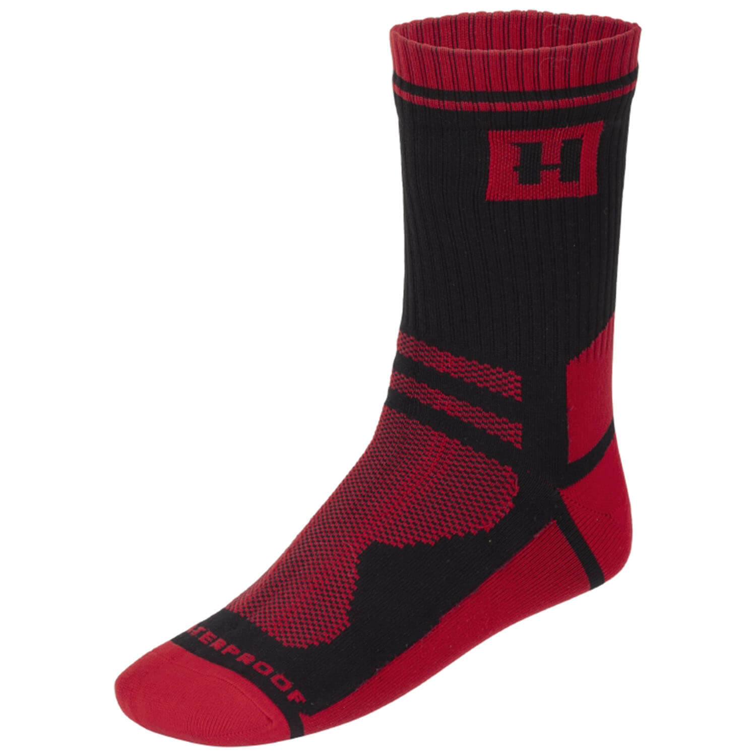 Härkila Socken Wasserdicht (Red/Black)