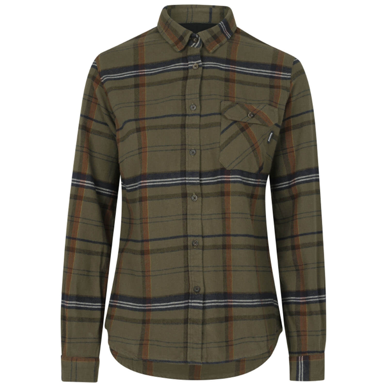 Seeland Damenhemd Skye (Grape Leaf/Terracotta Check) - Blusen & Shirts
