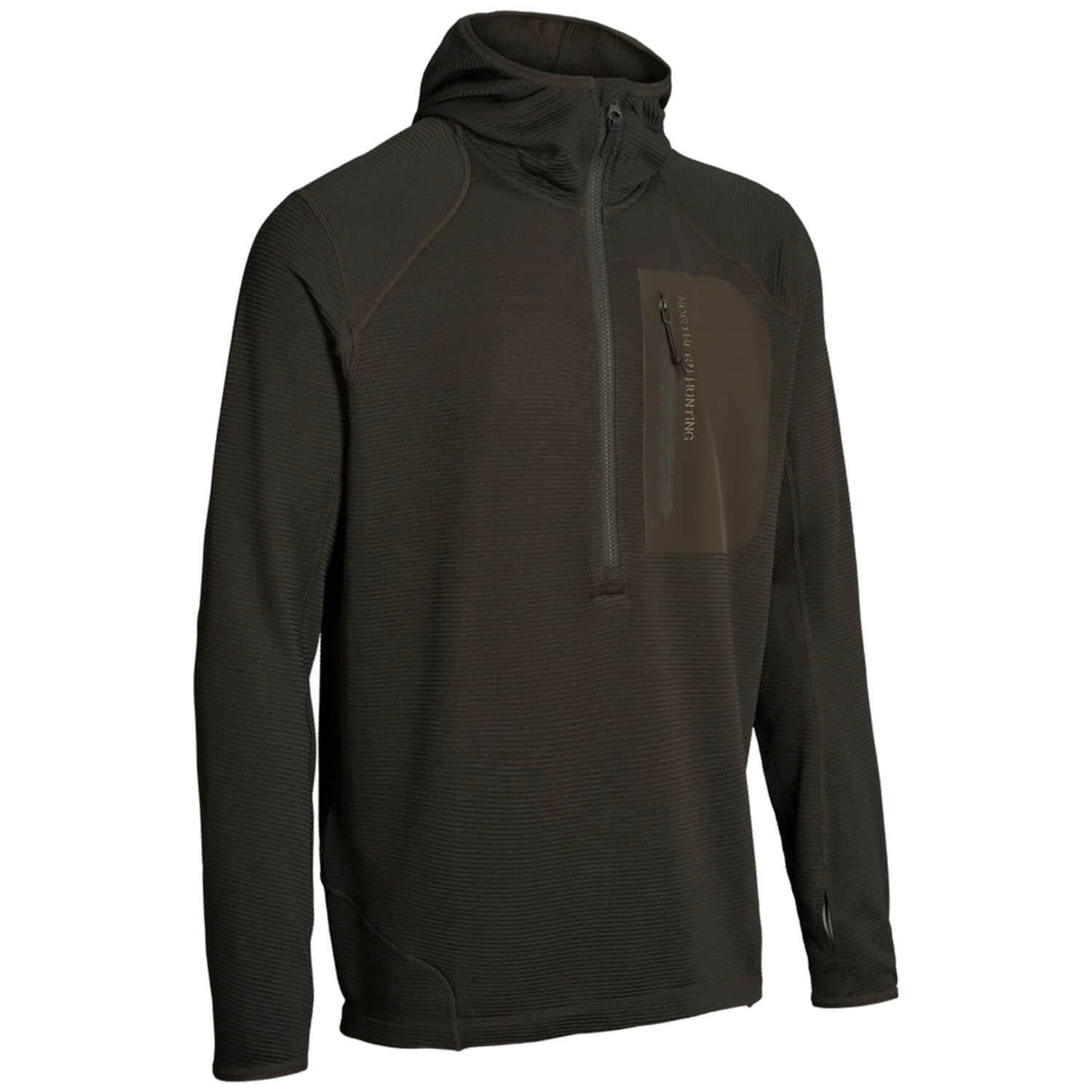 Northern Hunting Half-Zip Rolf (Dark Green) - Shirts